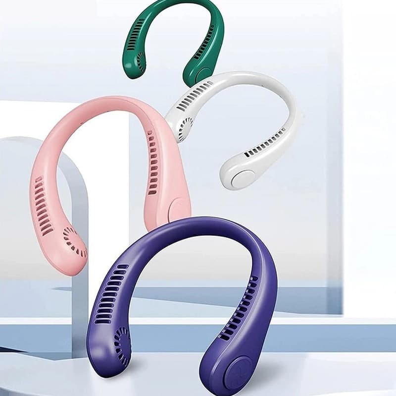 پنکه شارژی گردنی مدل Neck Cooler — تصویر ۸