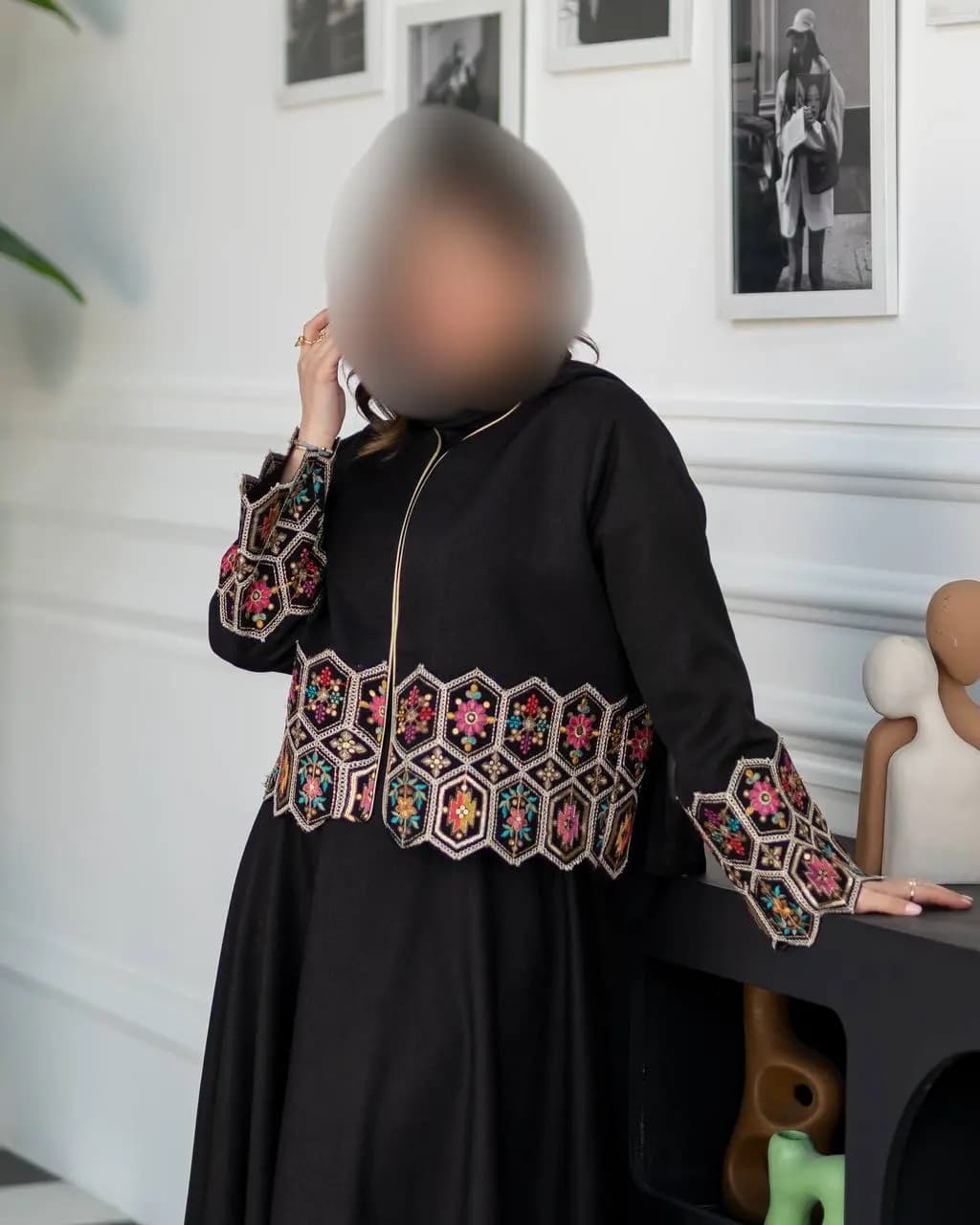 کت دامن عیدانه گلدوزی — تصویر ۲