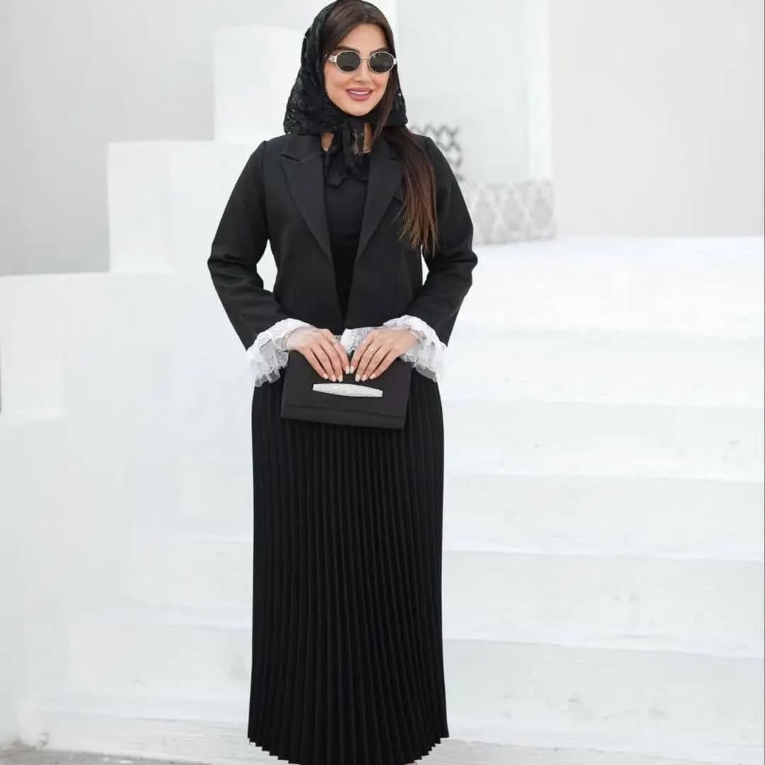 کت دامن پلیسه مدل ژینا — تصویر ۴