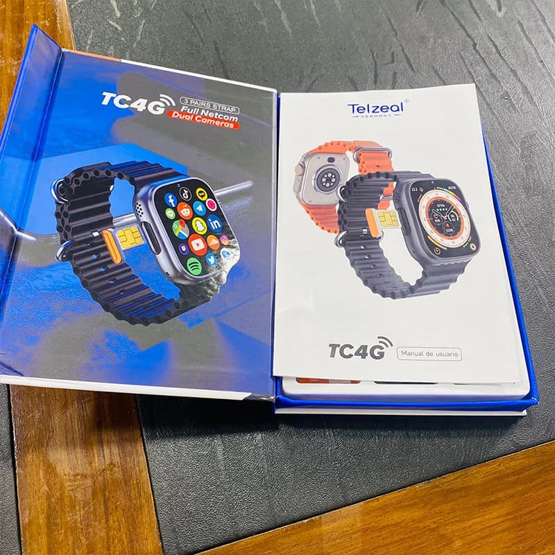 ساعت هوشمند سیم کارت خور مدل Telzeal TC4G — تصویر ۶