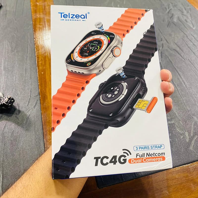 ساعت هوشمند سیم کارت خور مدل Telzeal TC4G — تصویر ۵
