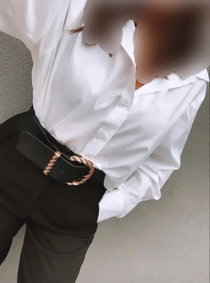 ست دوتیکه وست و دامن زارا مدل سرمه — تصویر ۷