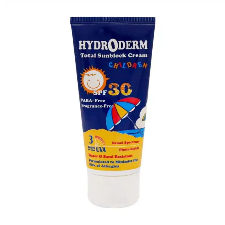 کرم ضد آفتاب کودکان هیدرودرم SPF30 — تصویر ۶