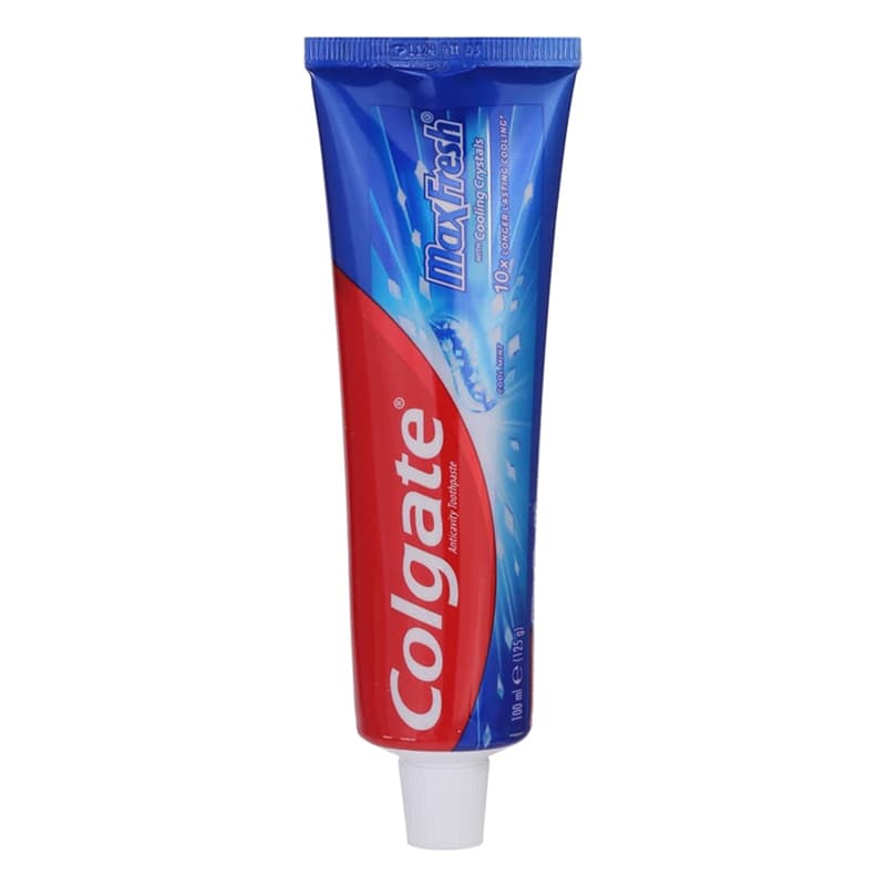 خمیر دندان Colgate (کلگیت) مدل Max Fresh طعم Cool Mint حجم 100 میلی لیتر — تصویر ۳