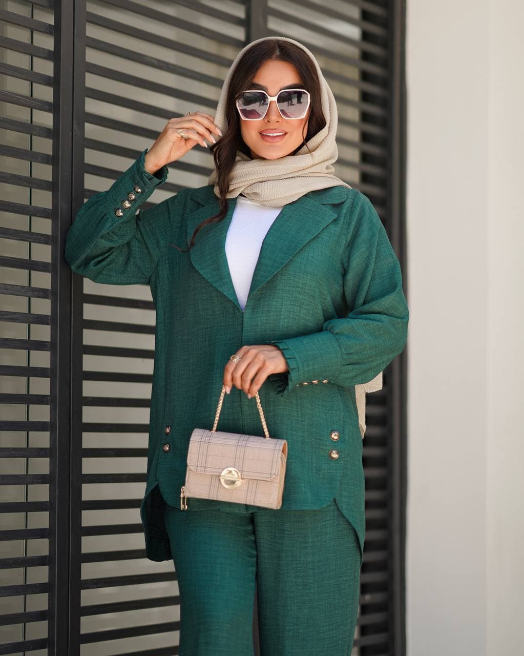 مانتو شلوار لینن — تصویر ۳