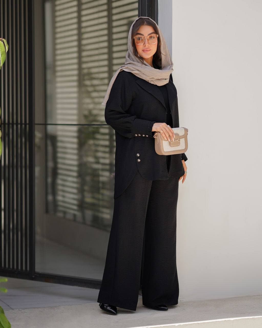 مانتو شلوار لینن — تصویر ۴