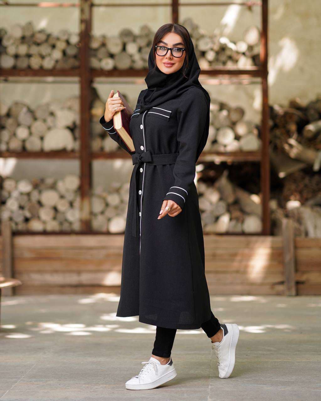 مانتو اداری دانشجویی مغزی دوزی — تصویر ۶