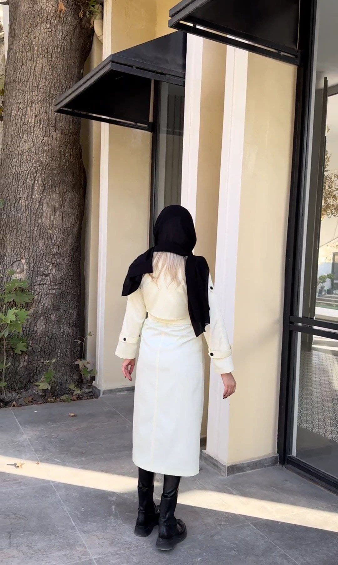 بارونی بلند مدل شیلا — تصویر ۷