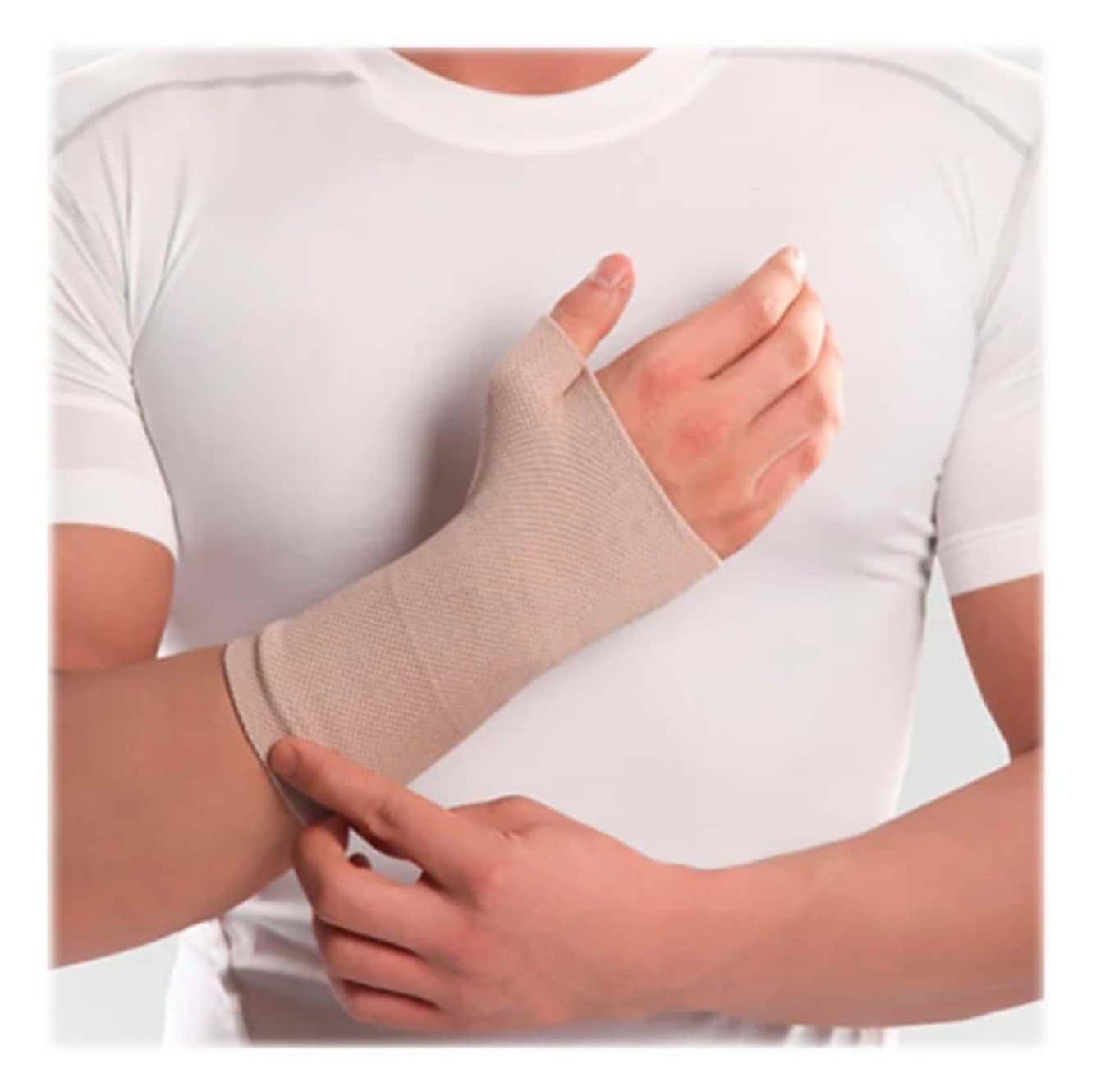 مچ کف بند طبی شست دار پاک سمن کد 079