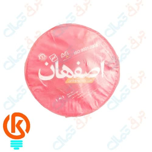 سیم برق 1 در 1 افشان | برند اصفهان | بسته 100متری — تصویر ۲