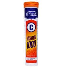 قرص جوشان ویتامین ث 1000 mg های هلث 20عدد