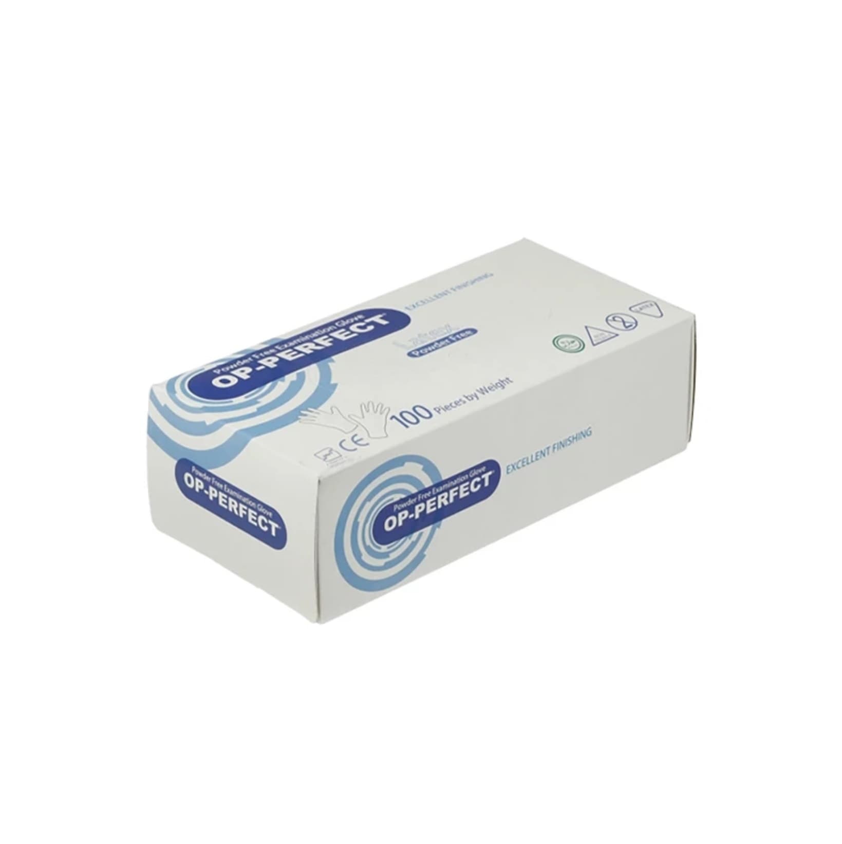 دستکش لاتکس اپی پرفکت سایز مدیوم M بسته 100عددی — تصویر ۲