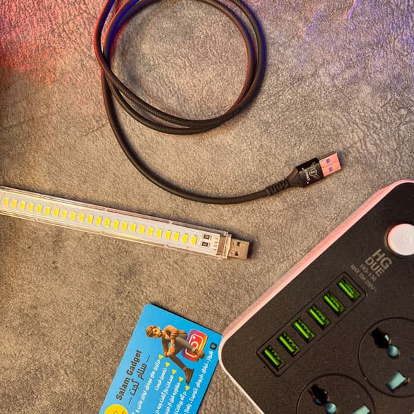 چند راهی برق USB دار HGDUE مدل HG-136U — تصویر ۲