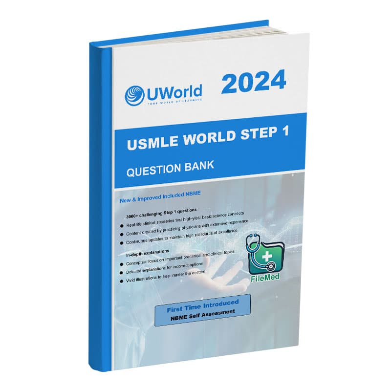 دانلود بانک سوالات UWORLD USMLE Step 1 2024
