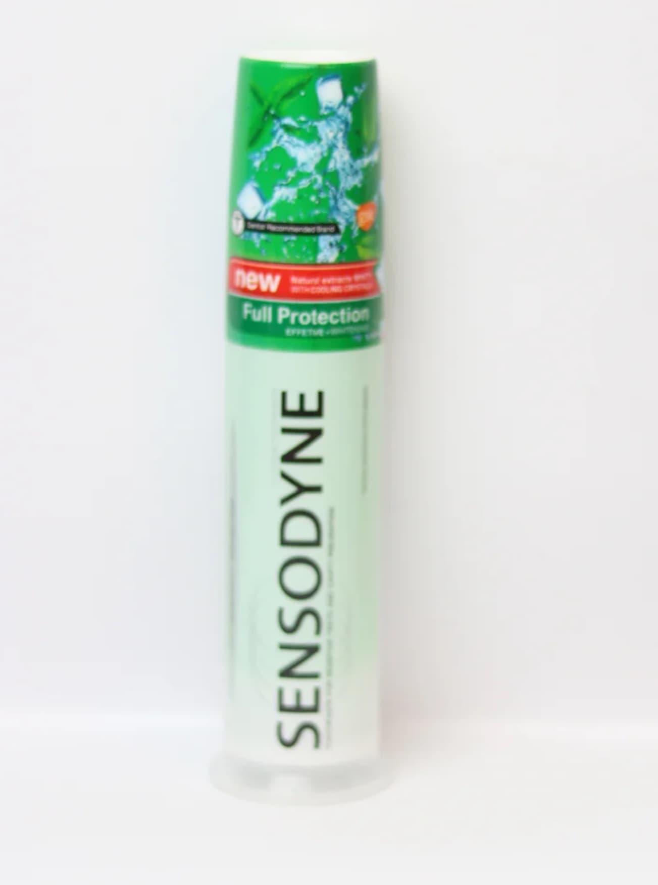 خمیردندان پمپی 100ML سنسوداین FULL PROTECTION با رایحه نعنایی