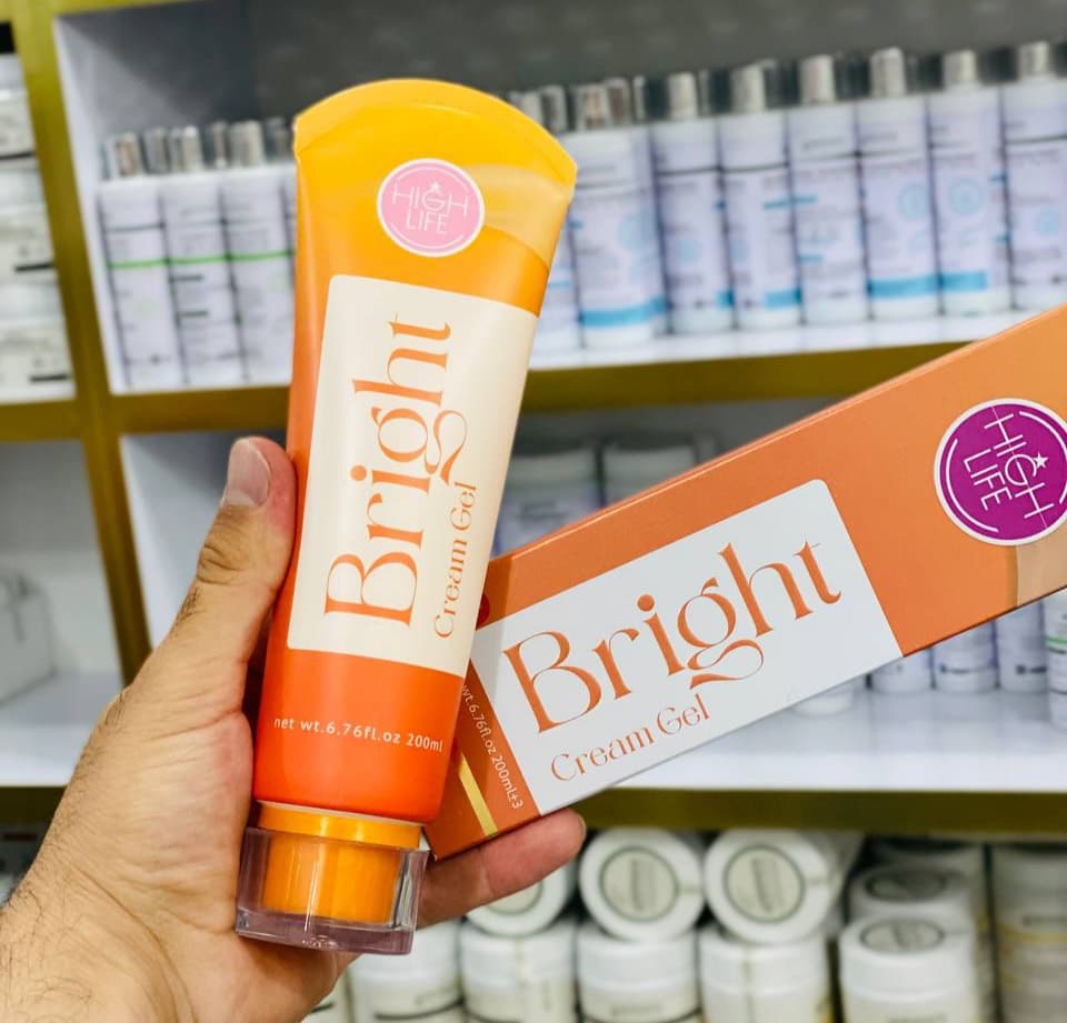 کرم ژل روشن کننده هایلایف HIGLIFE حجم 200 میلی لیتر