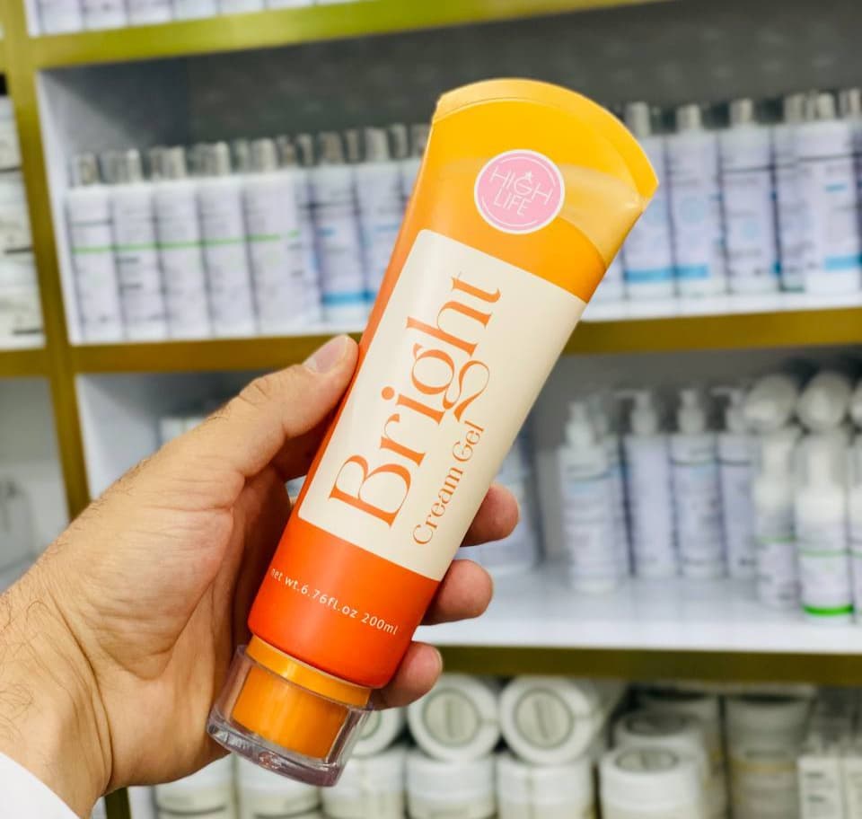 کرم ژل روشن کننده هایلایف HIGLIFE حجم 200 میلی لیتر — تصویر ۳