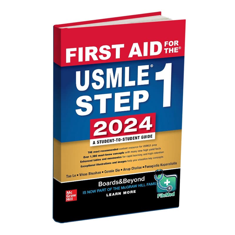 دانلود کتاب First Aid USMLE Step 1 2024