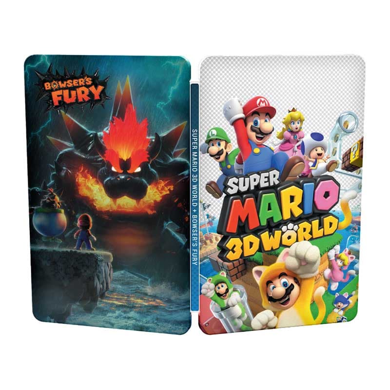 Steelbook سوییچ بازی Super Mario 3D World — تصویر ۲