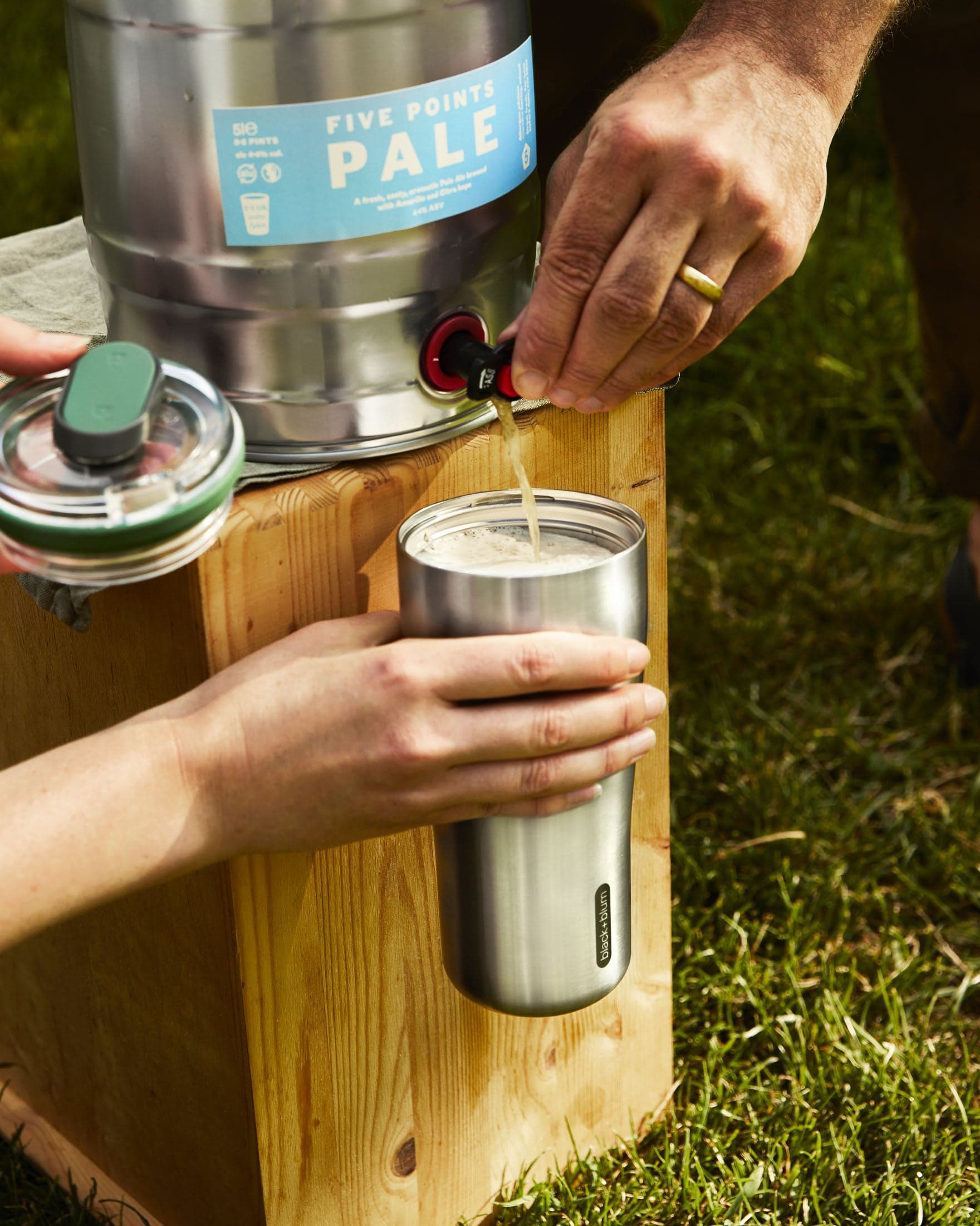 تامبلر سفری عایق‌دار | Insulated Travel Tumbler 600ml – Ocean — تصویر ۶