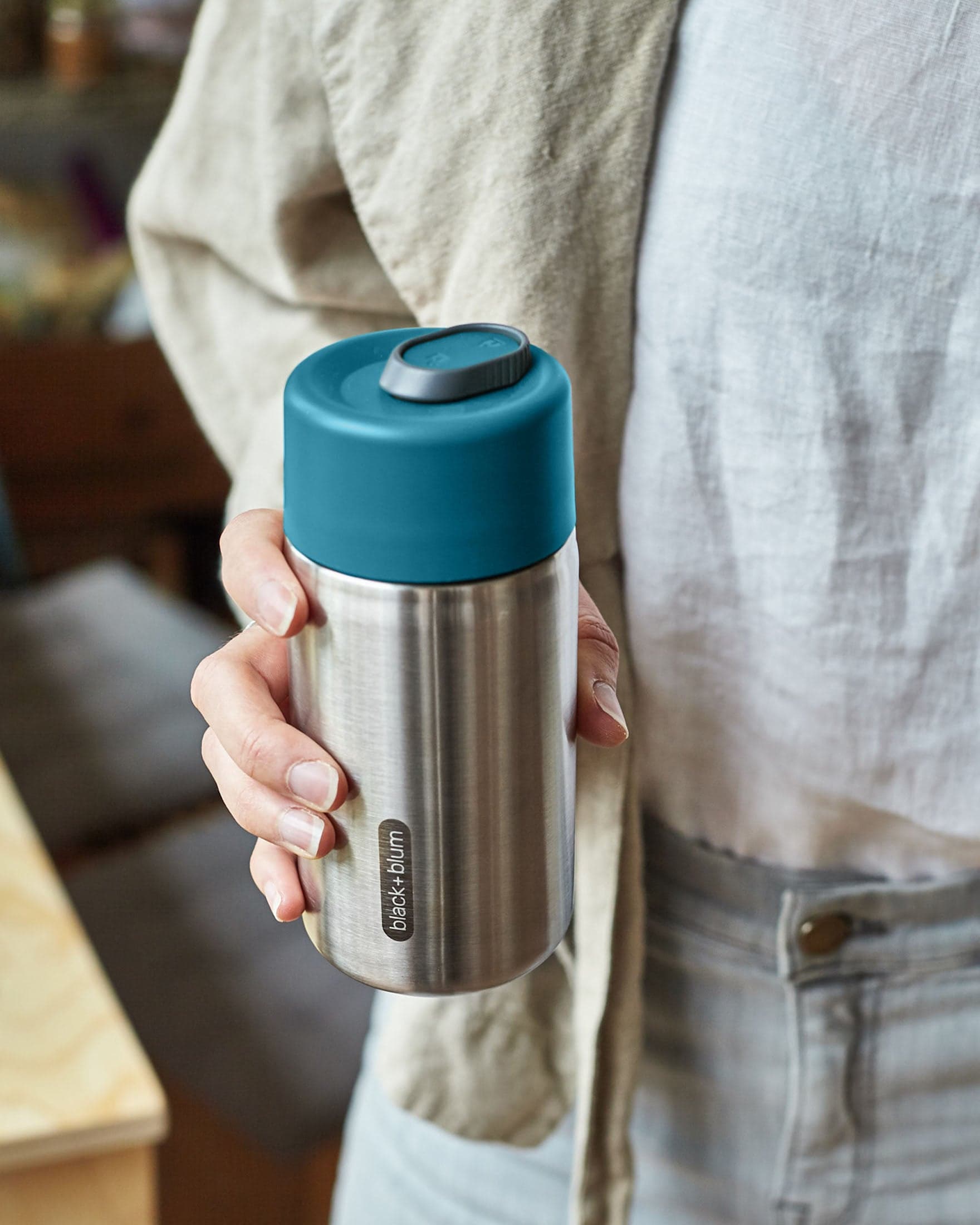 لیوان سفری عایق‌دار | Insulated Travel Cup 340ml – Olive — تصویر ۲