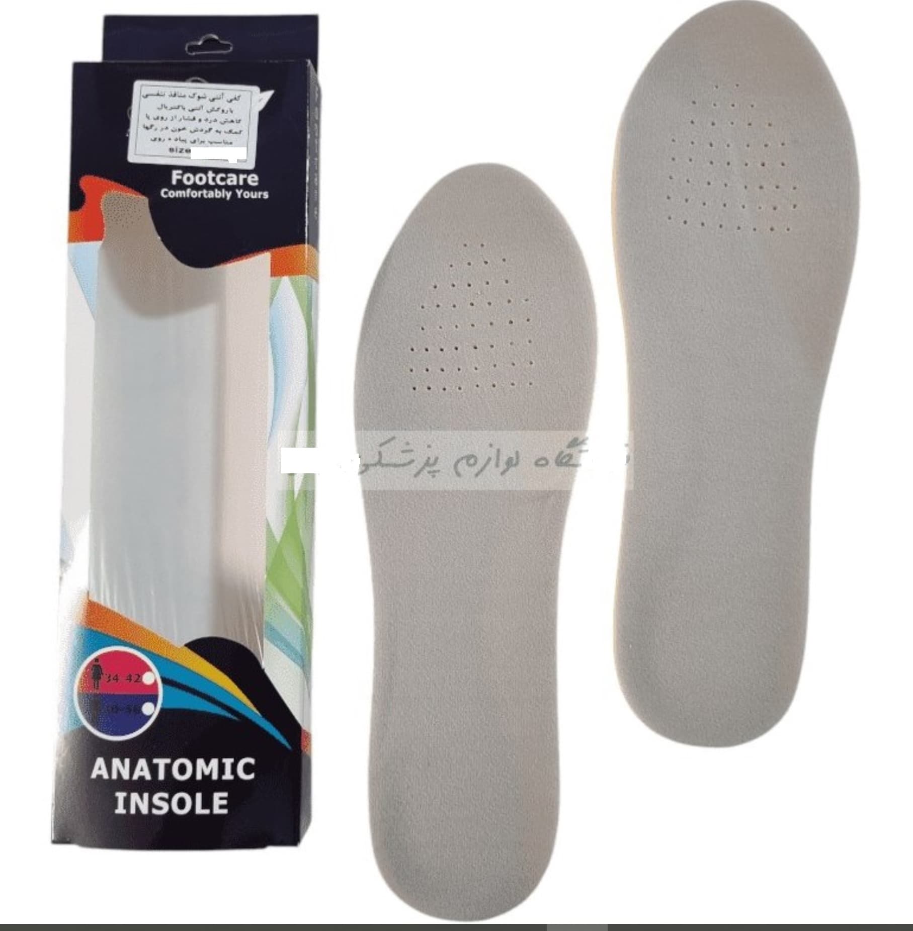کفی فوم حافظه دار کد 101 FOOT CARE — تصویر ۳