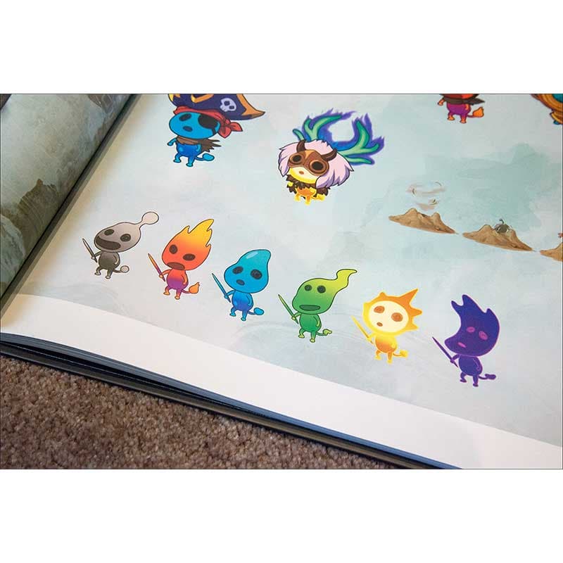 کتاب اورجینال ارت بوک بازی Ni No Kuni II — تصویر ۲