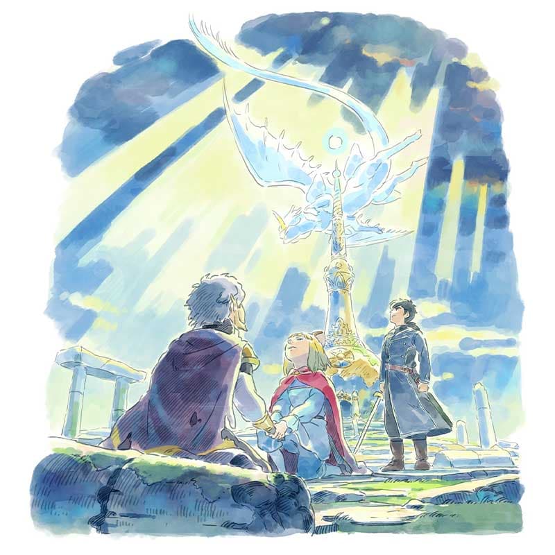 کتاب اورجینال ارت بوک بازی Ni No Kuni II — تصویر ۳