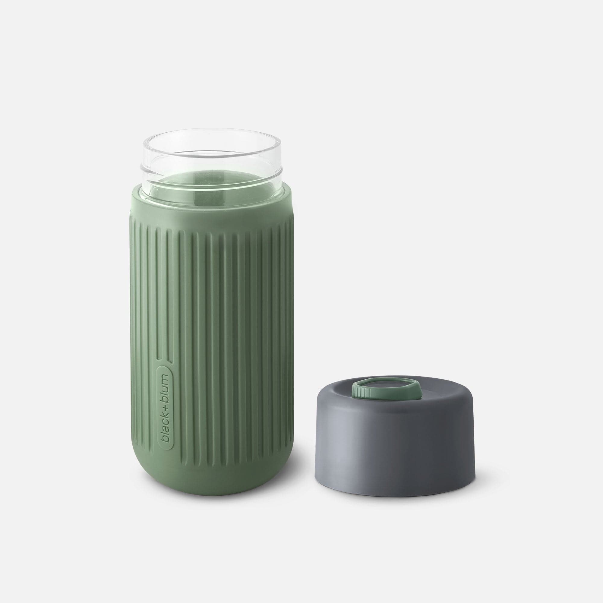 لیوان سفری شیشه‌ای | Glass Travel Cup 340ml – Ocean — تصویر ۵