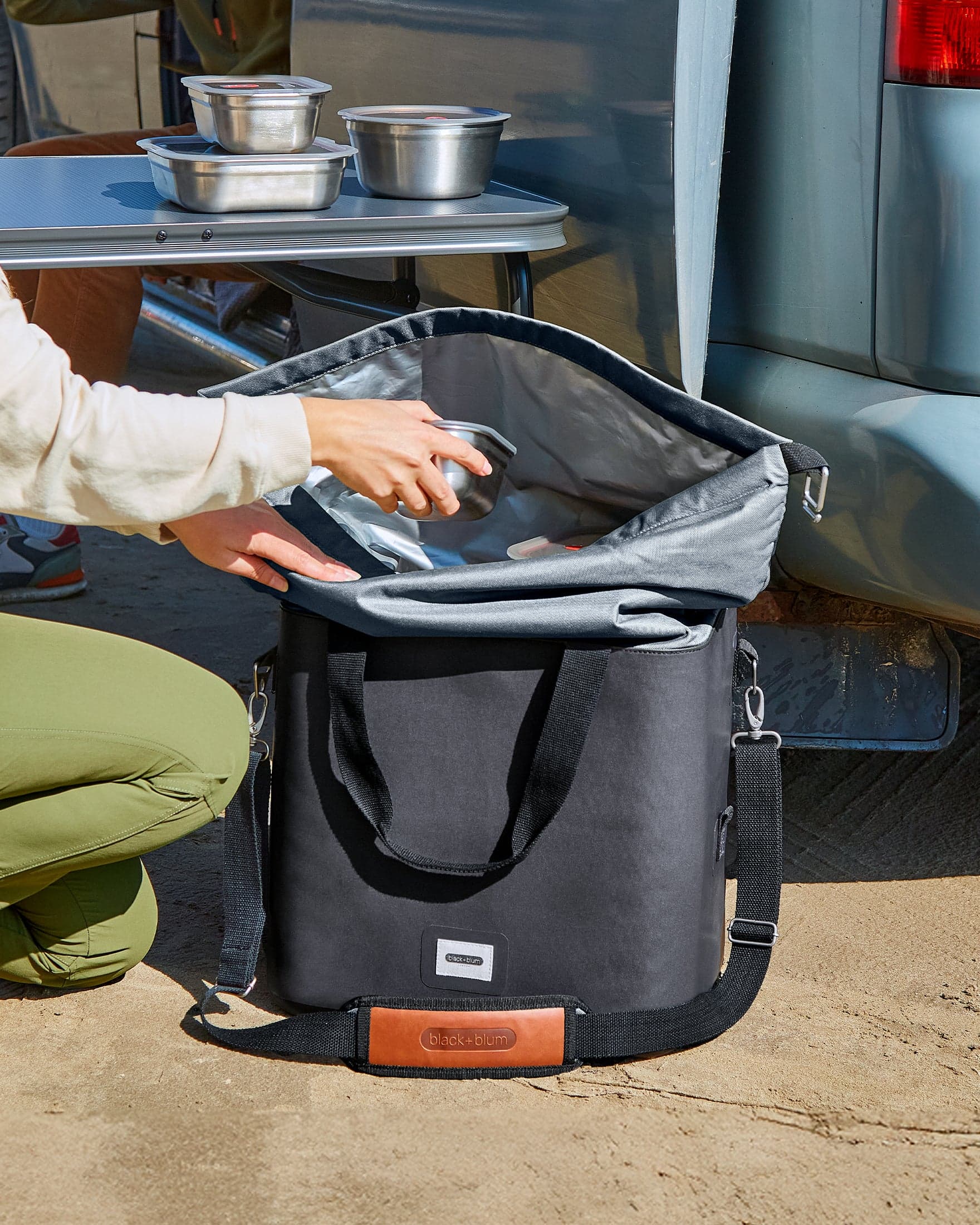 کیف خنک‌نگهدارنده عایق‌دار | Insulated Cooler Bag 25L – Moss — تصویر ۶