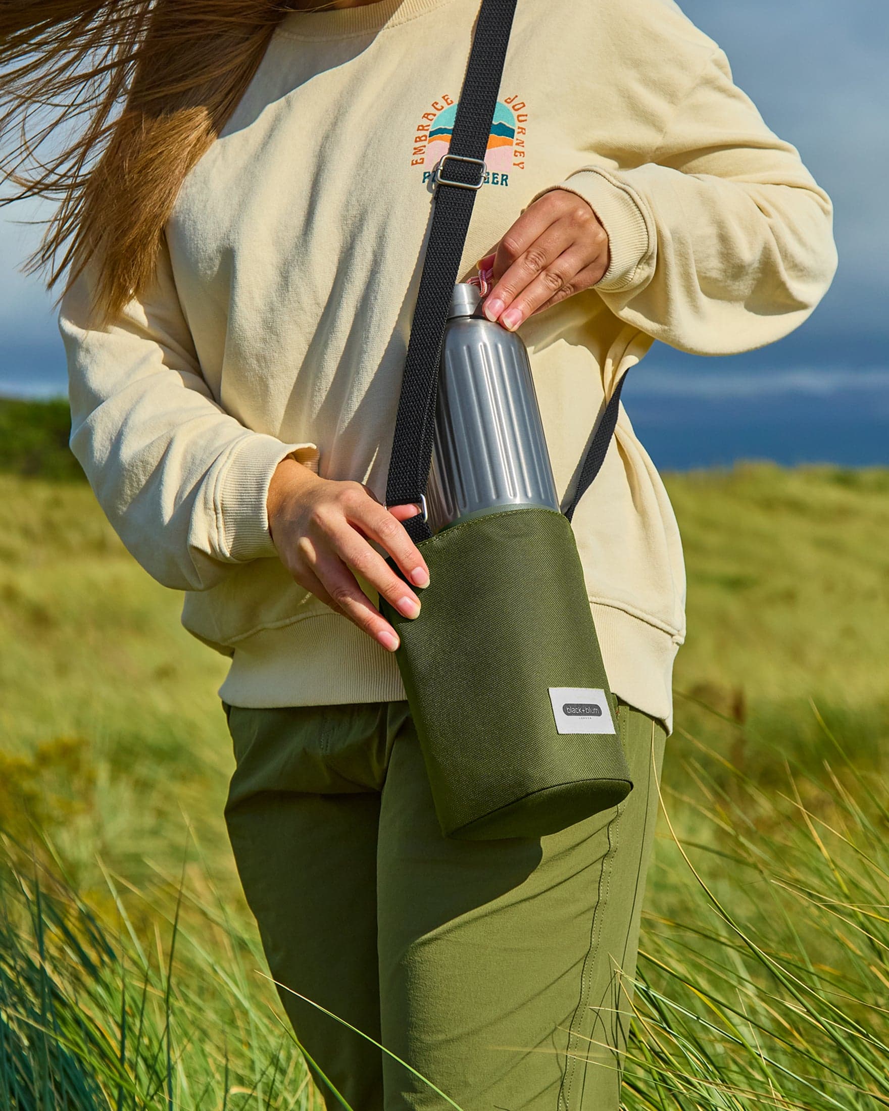 کیف بطری عایقدار | Insulated Bottle Bag – Moss — تصویر ۶