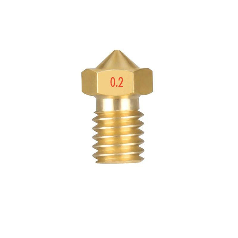 نازل هات اند برنجی 0.2mm پرینتر سه بعدی فیلامنت 1.75