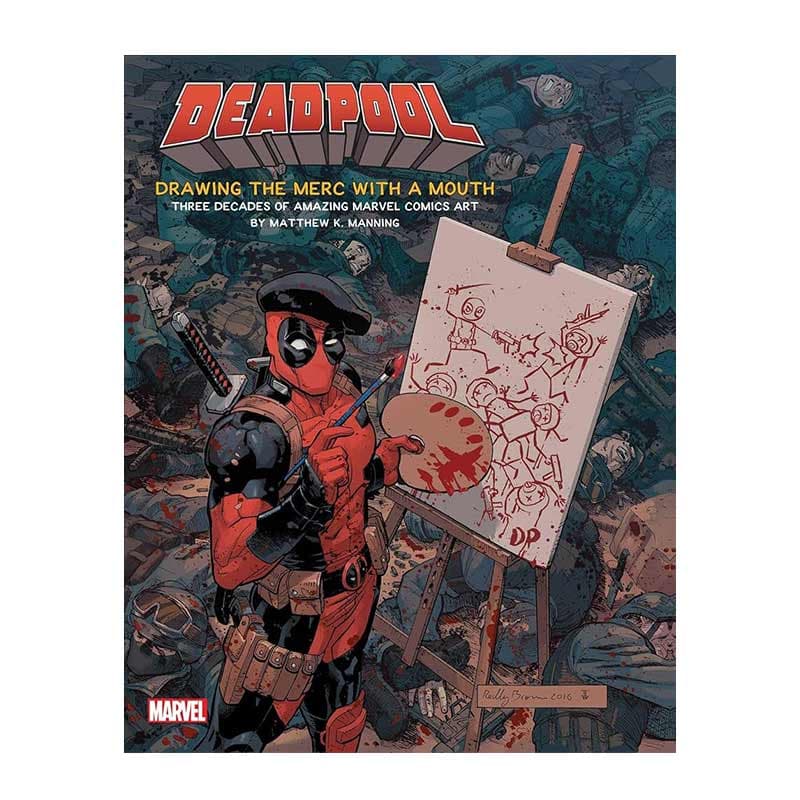 کتاب راهنما و ارت بوک اورجینال Deadpool: Drawing the Merc with a Mouth