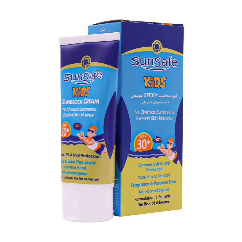 کرم ضد آفتاب کودکان سان سیف SPF 30 — تصویر ۲