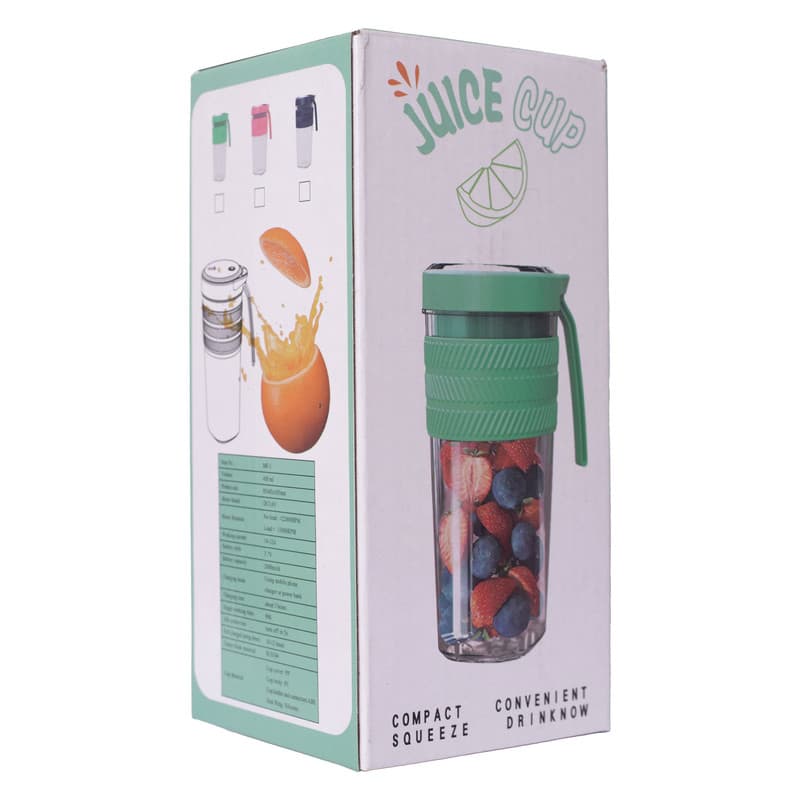 شیکر شارژی قابل حمل Juice Cup حجم 450 میل — تصویر ۶