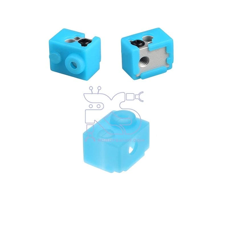 کاور سیلیکونی محفظه آلومینیومی هیتر E3D V6 پرینتر سه بعدی