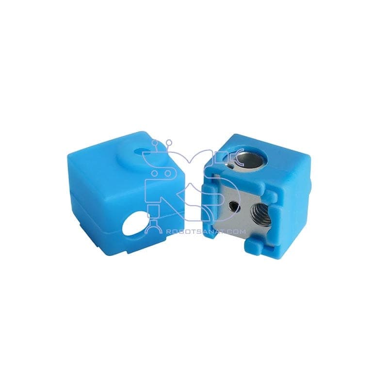 کاور سیلیکونی محفظه آلومینیومی هیتر E3D V5 پرینتر سه بعدی