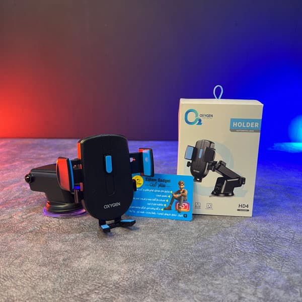 پایه نگهدارنده گوشی موبایل اکسیژن مدل OXYGEN HD4 — تصویر ۲