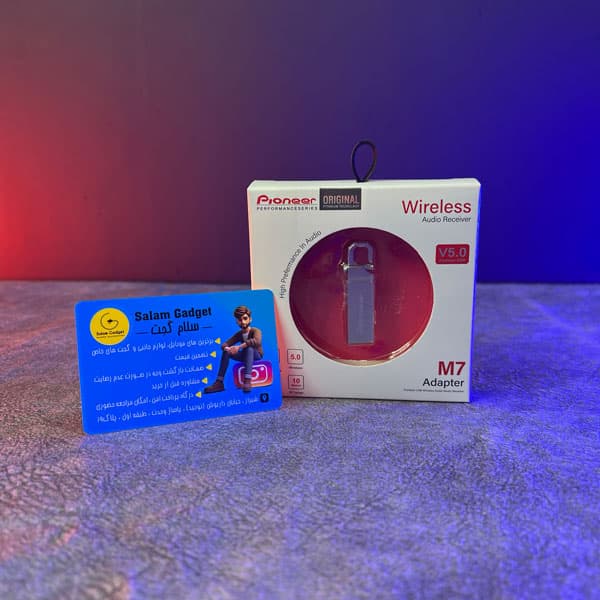 دانگل و گیرنده بلوتوثی صدا پایونییر PIONEER M7 — تصویر ۲