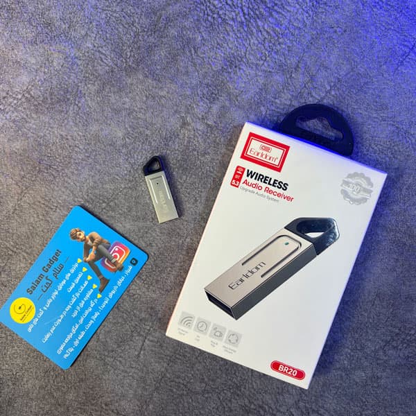 دانگل و گیرنده بلوتوثی صدا ارلدام مدل EARLDOM ET- BR20 — تصویر ۳
