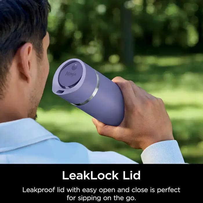 تراول ماگ نینجا بنفش | Ninja, Travel Mug Purple — تصویر ۲