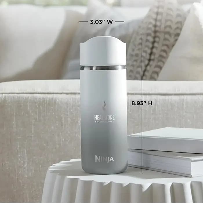 تراول ماگ نینجا سفید | Ninja, Travel Mug White — تصویر ۳