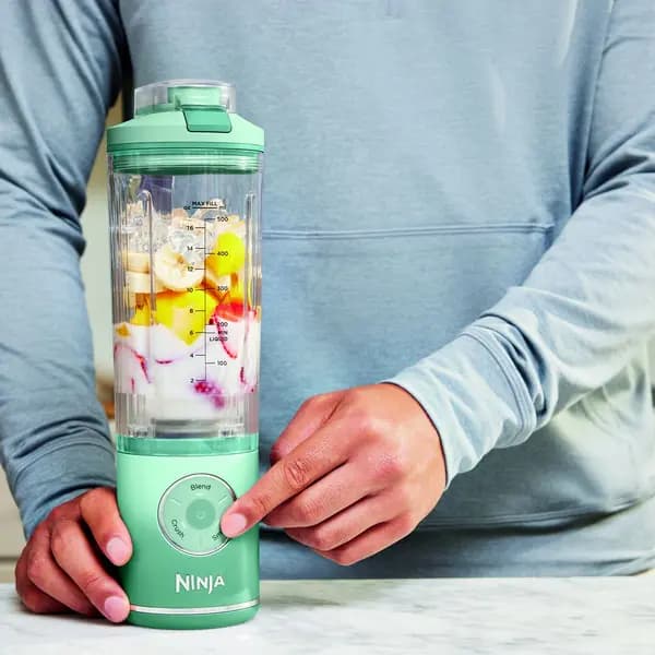 اسموتی شارژی سبز نینجا | Ninja Blast Portable Blender Green BC251 — تصویر ۳