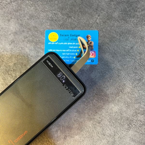 پاوربانک سوپر شارژ 50000 میلی آمپر moxom mx-pb158 — تصویر ۵