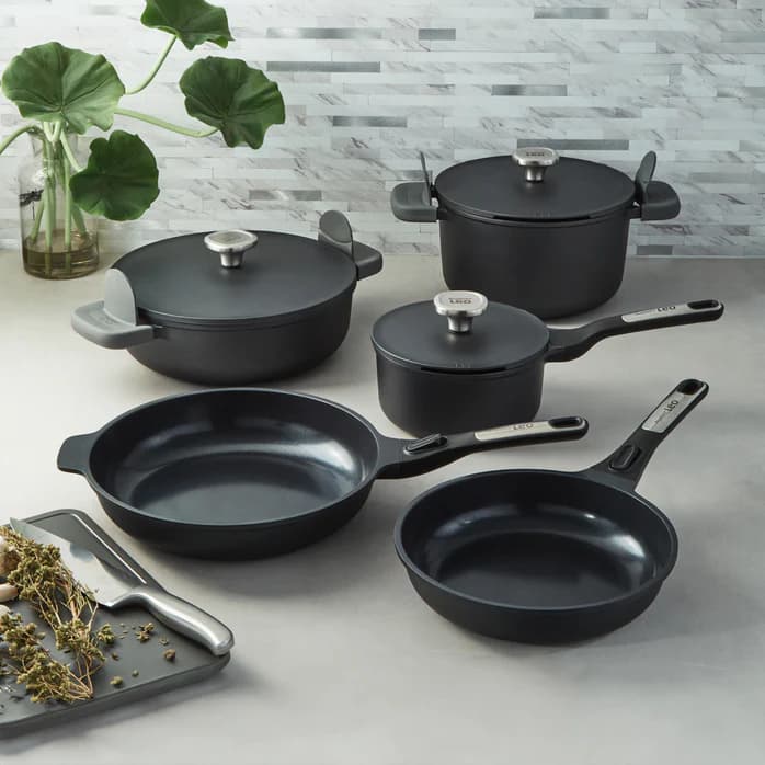 سرویس قابلمه فانتوم برگهف|Berghoff Leo phantom 10pc nonstick ceramic cookware set — تصویر ۲