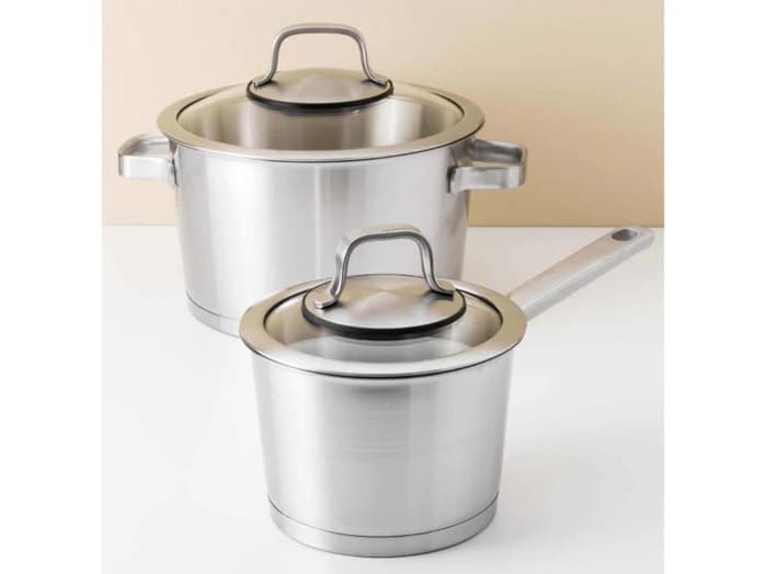 سرویس قابلمه برگهف مدل منهتن | BergHOFF Manhattan 10Pc 18/10 Stainless Steel Cookware Set — تصویر ۳