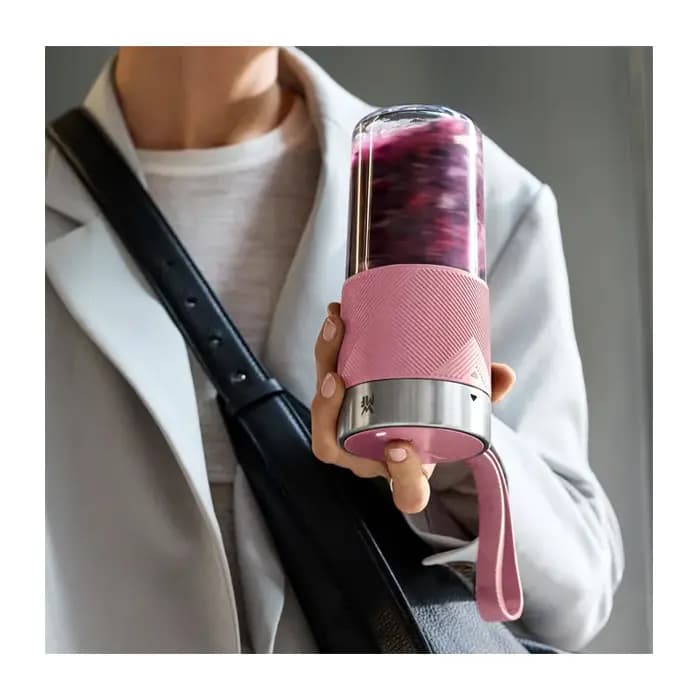 اسموتی شارژی صورتی وی ام اف | WMF KITCHENminis Mix on the go Pink — تصویر ۴