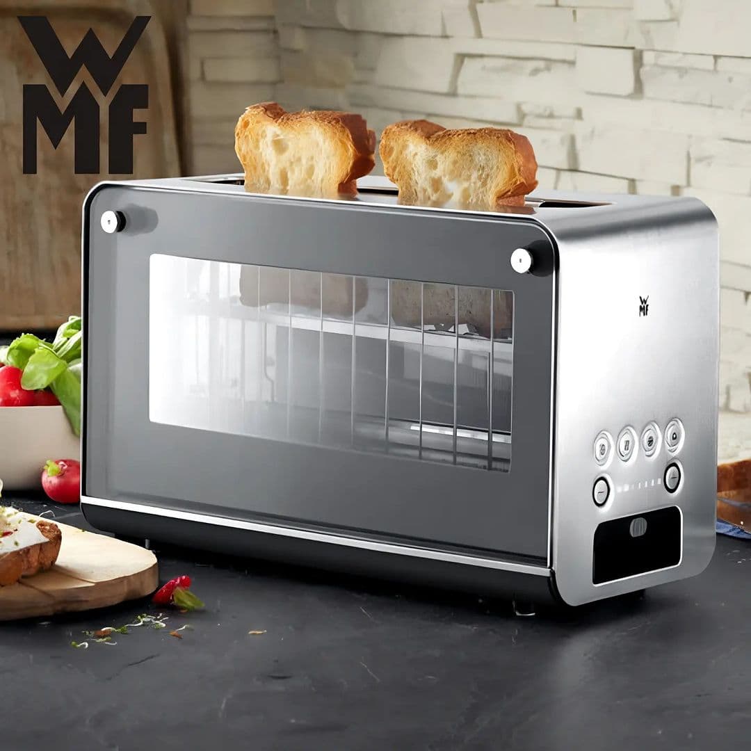 توستر شیشه ای تک اسلایس بزرگ وی ام اف | WMF Lono Glass Toaster — تصویر ۹