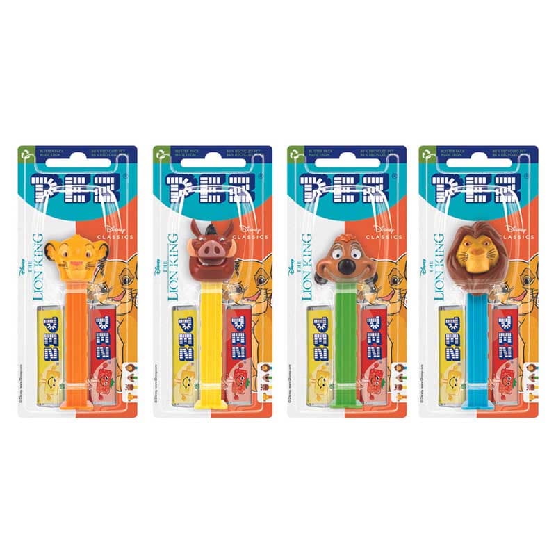 آبنبات خشابی Lion King مدل Pumbaa برند PEZ — تصویر ۴