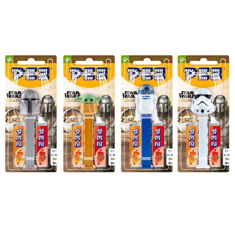 آبنبات خشابی The Mandalorian مدل Mando برند PEZ — تصویر ۳